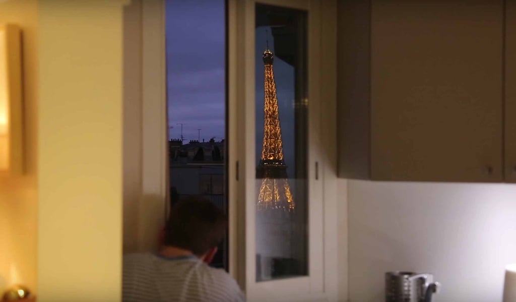 DIY Eiffel Tower View