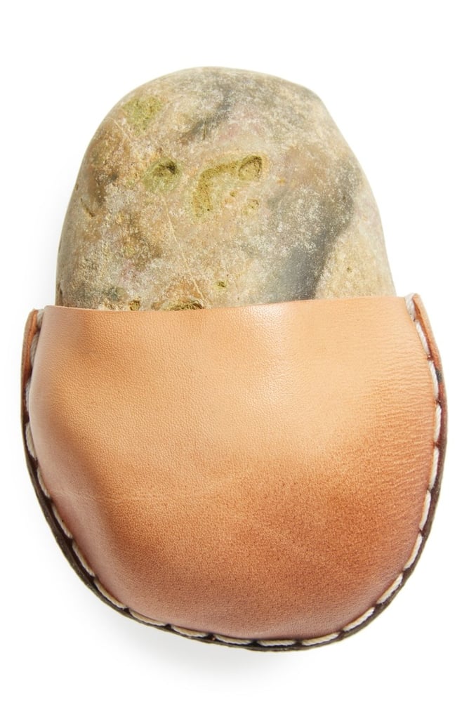 Leather-Wrapped Stone