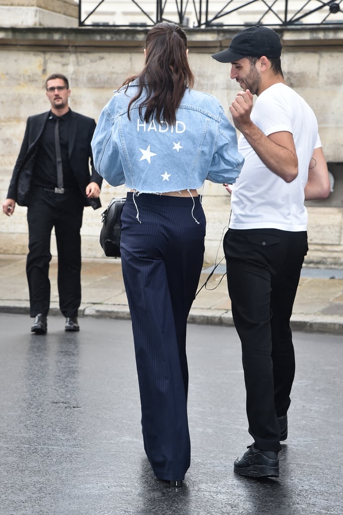 Bella Hadid's Jean Jacket July 2016