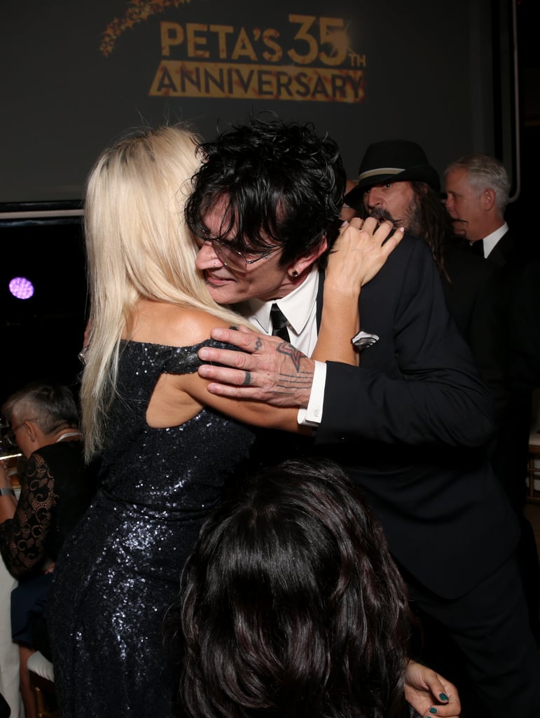 Pamela Anderson and Tommy Lee at PETA Party | Pictures