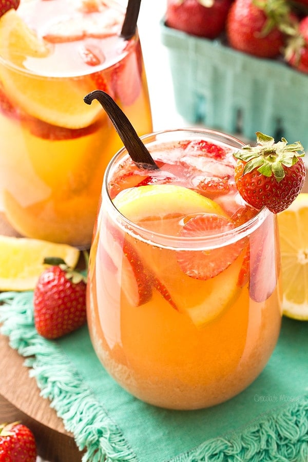 Strawberry Vanilla Sangria