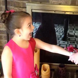 Picture of Brother Taking Sister to Father/Daughter Dance