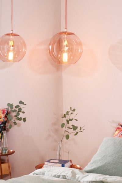 Glass Globe Pendant Light
