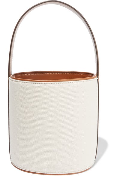 Staud bissett leather online bucket bag