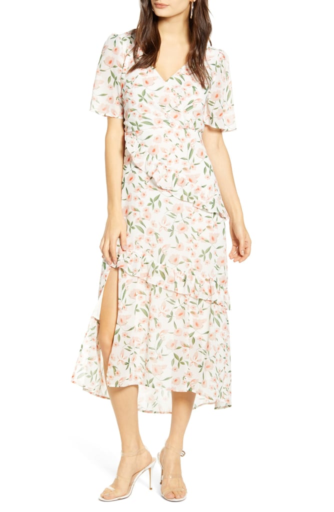 All in Favor Tiered Ruffle Dress
