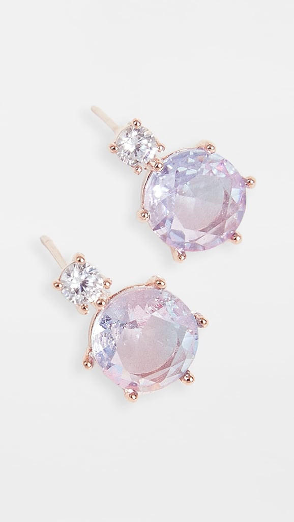 Theia Jewelry Aurora Round Cut Stud Earrings
