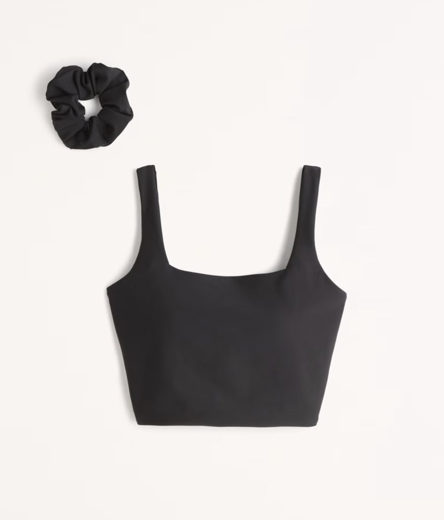 Abercrombie & Fitch YPB sculptLUX Curve Love Squareneck Slim Tank