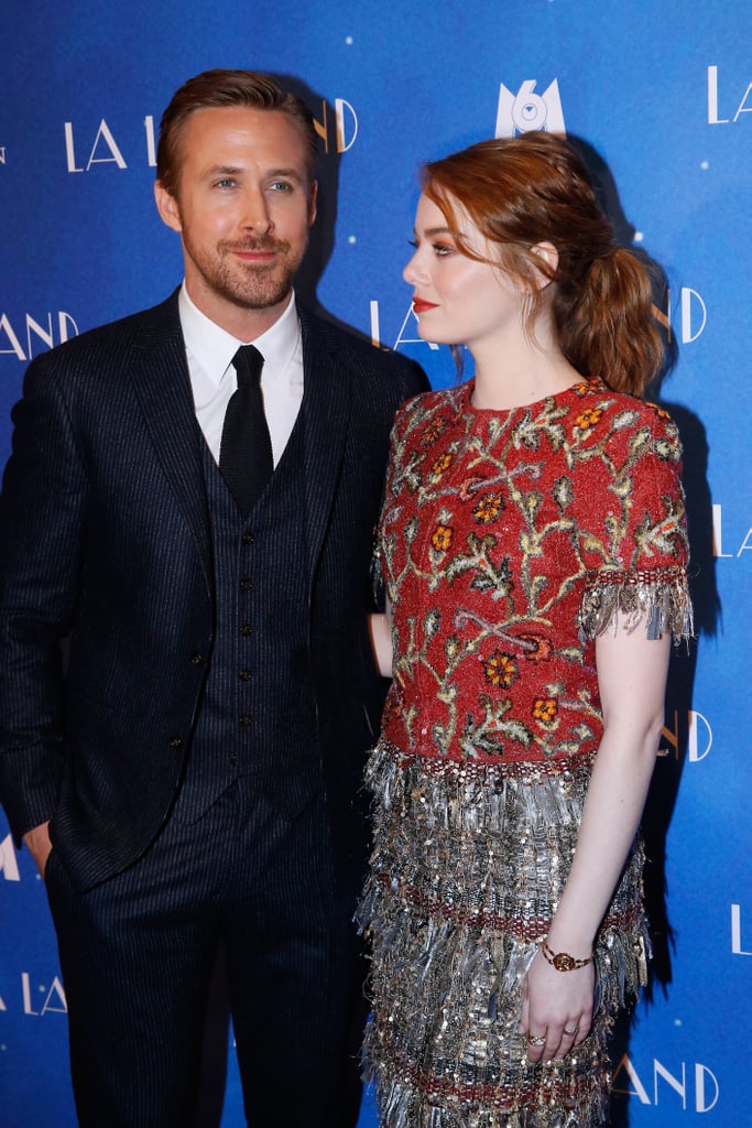 Ryan Gosling and Emma Stone La La Land Paris Premiere 2017