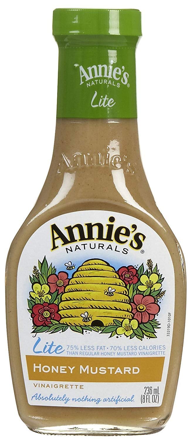 Annie's Homegrown Lite Honey Mustard Vinaigrette Best Low Calorie