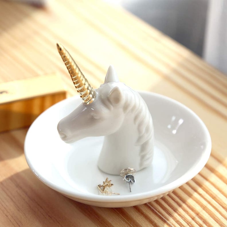 A Place For Their Jewelry: Pudding Cabin Unicorn Ring Holder Dish