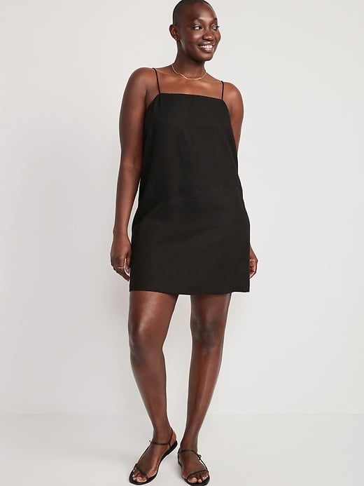 A Linen Minidress