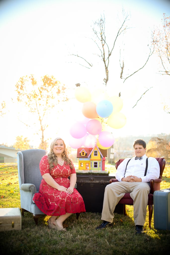 Up!-Themed Engagement Shoot