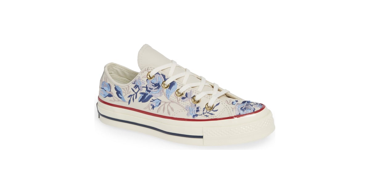converse chuck taylor all star parkway floral low top