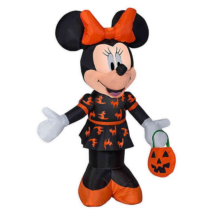 Disney Minnie Mouse 42 Inch Airblown Halloween Lawn Inflatable