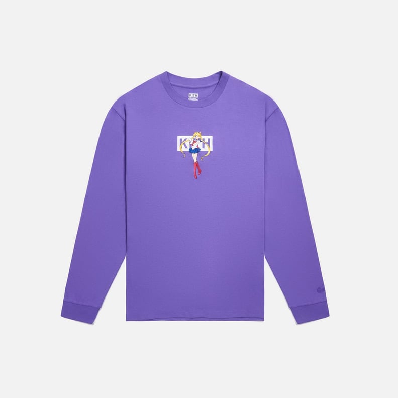 Kith Women x Sailor Moon Sonoma L/S Tee — Purple