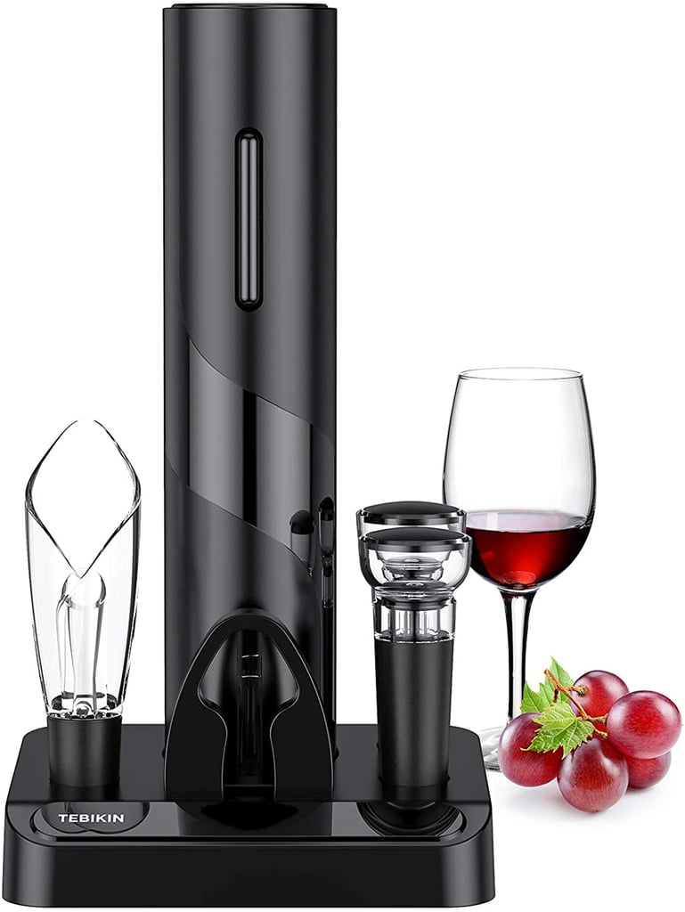 For Wine-Lovers: TEBIKIN Electric Wine Opener Set