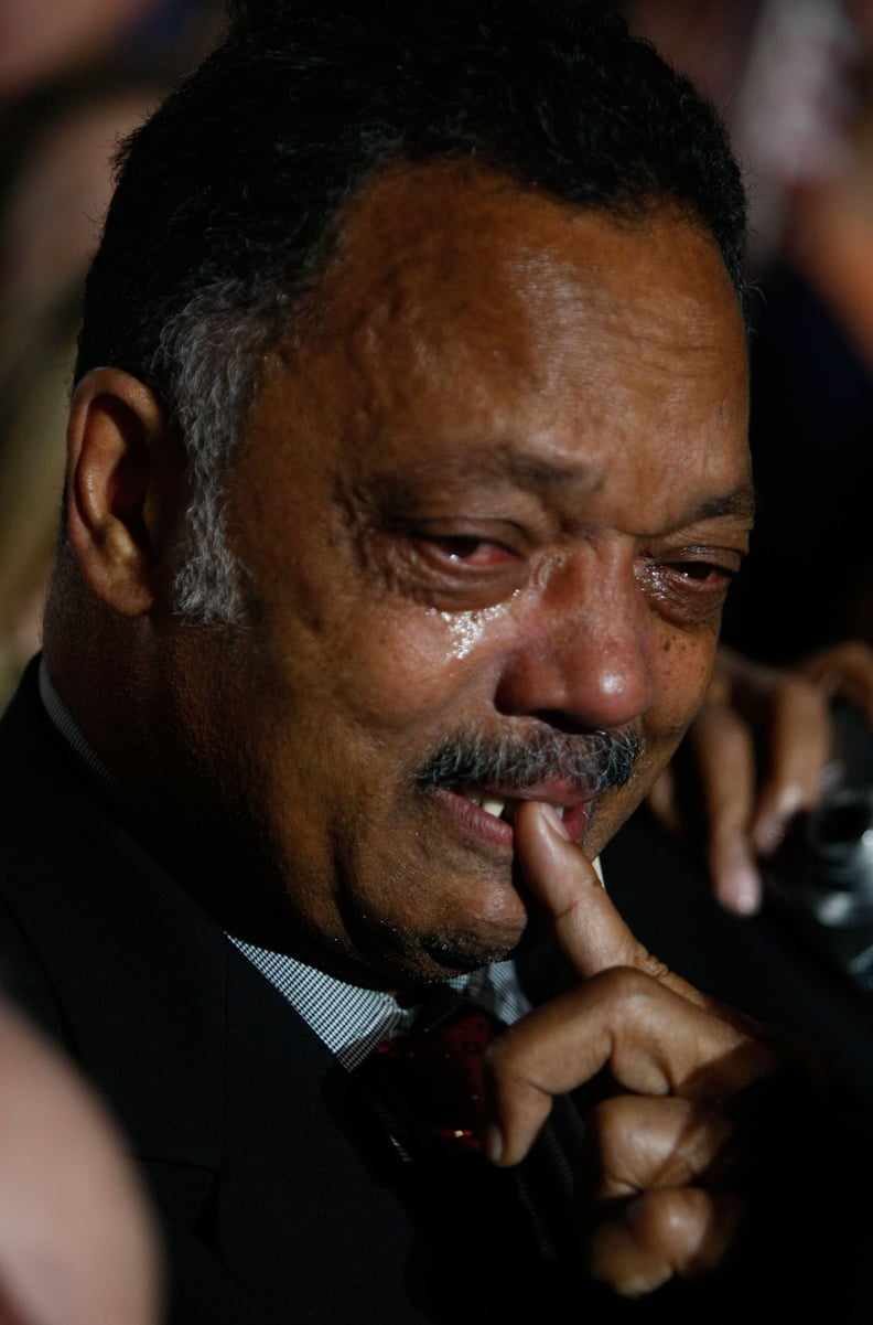 When Jesse Jackson Couldn't Contain His Emotions
