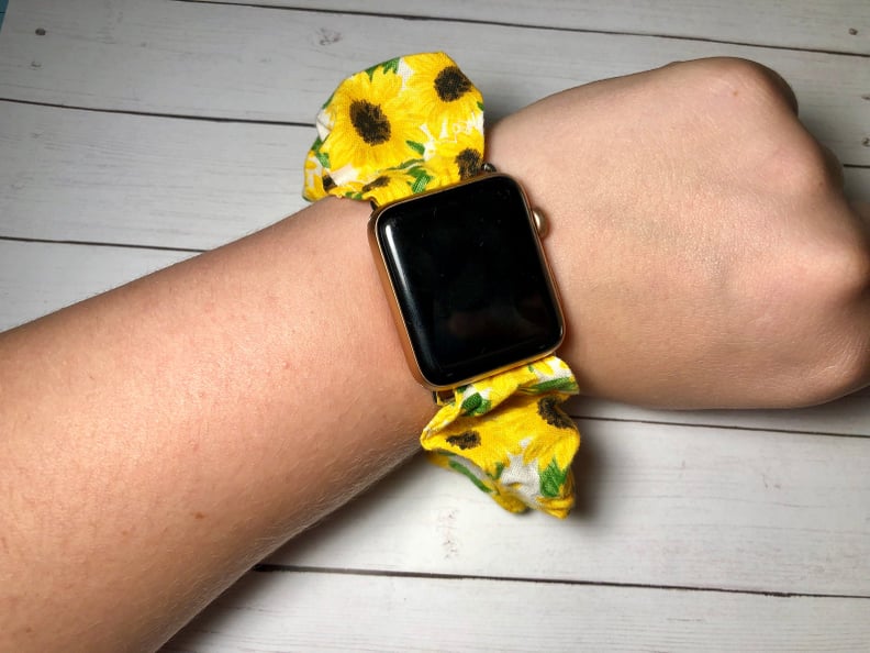 Sunflower Scrunchie Watch Band