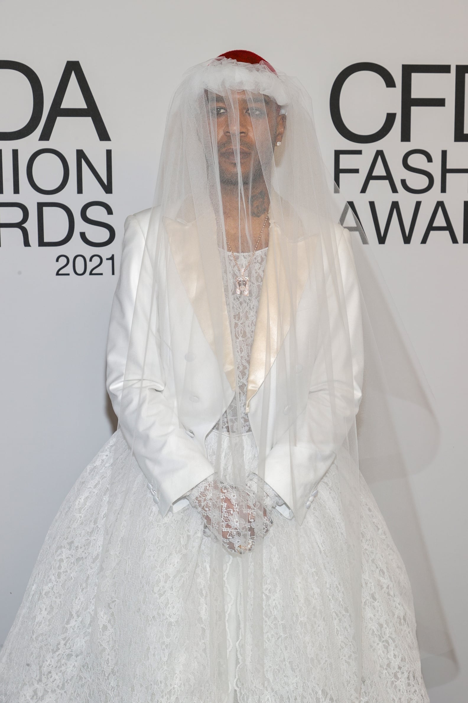 Kid Cudi Wore a Wedding Dress to the CFDA Fashion Awards POPSUGAR Fashion