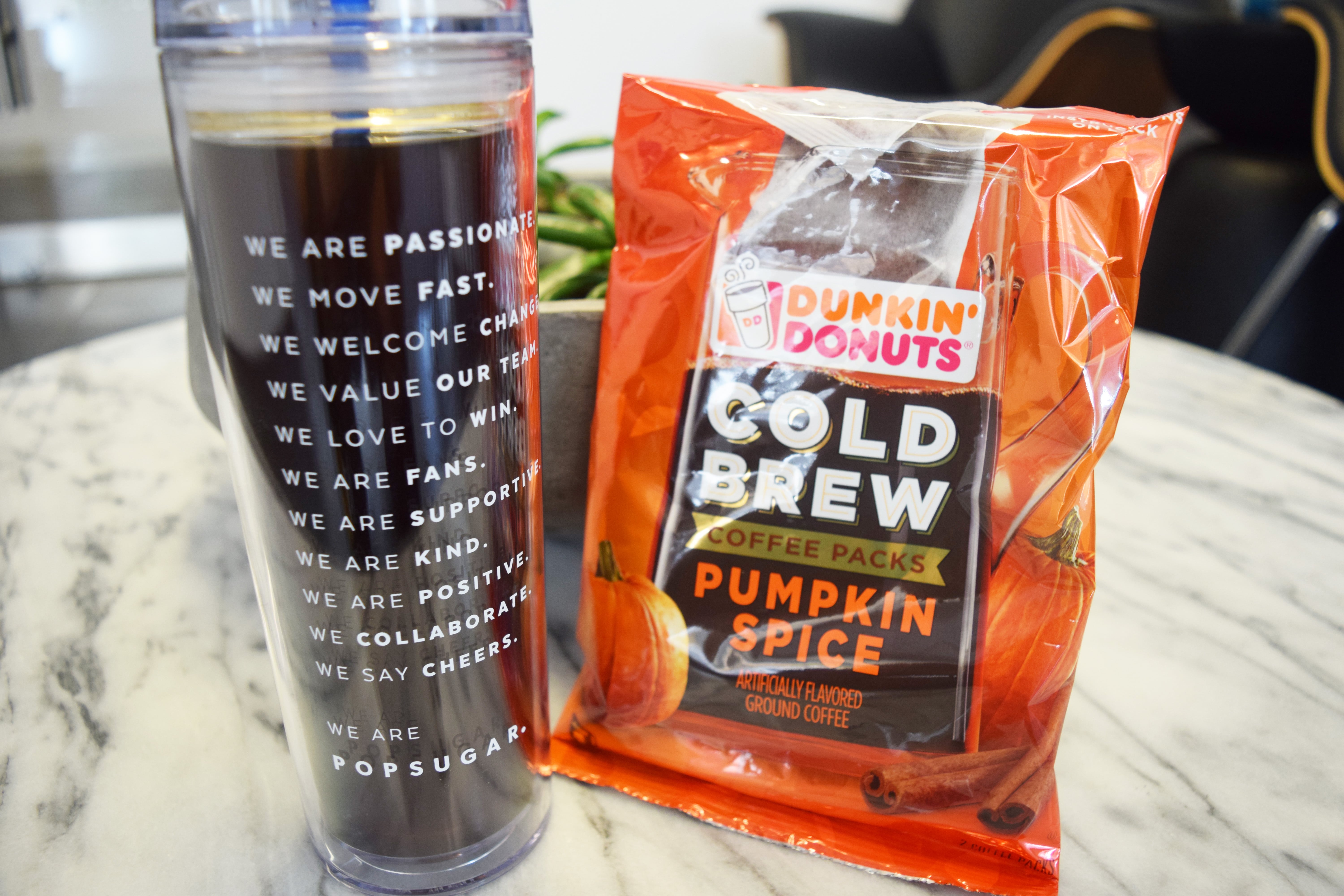 Dunkin' Donuts Cold Brew Review - Fast Food Menu Prices