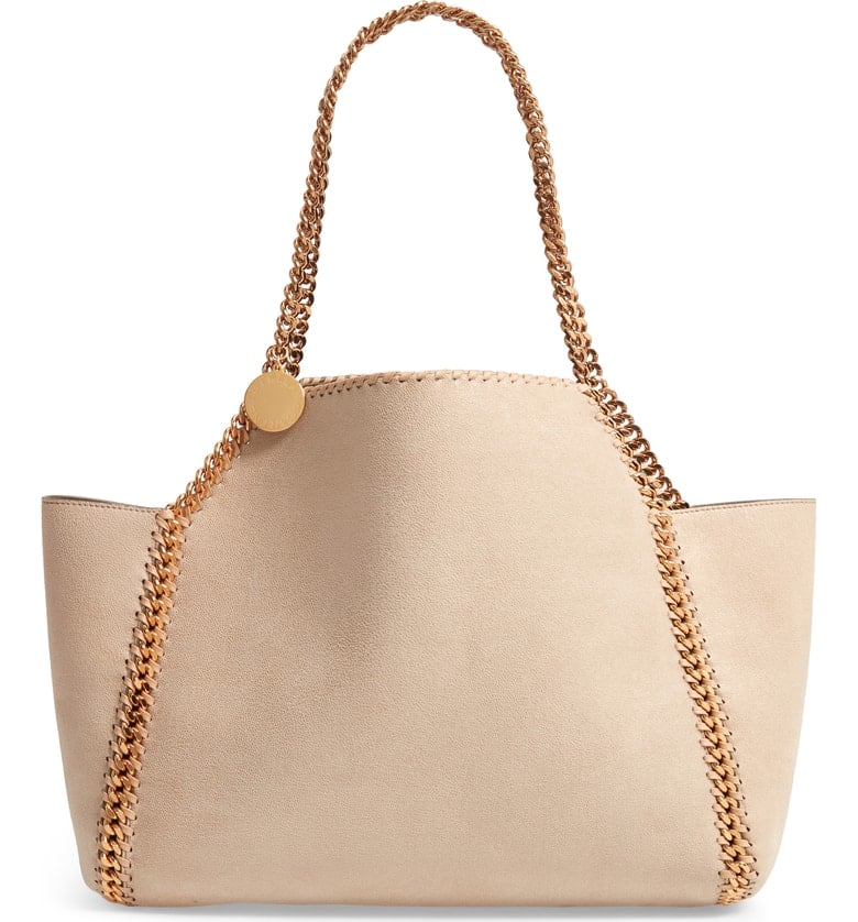 Stella McCartney Shaggy Deer Reversible Faux Leather Tote