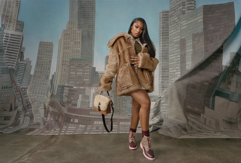 Megan Thee Stallion and Pardi Fontaine Model For Coach