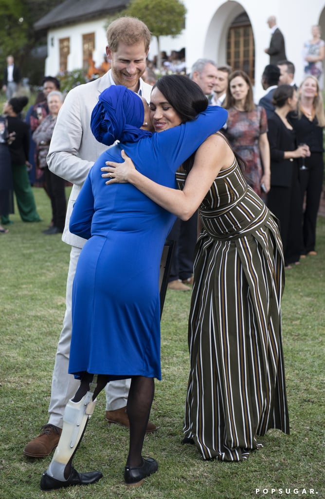 Prince Harry and Meghan Markle Hugging on South Africa Tour