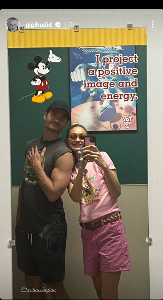 Gigi Hadid's 28th Birthday Celebration at Disney Photos