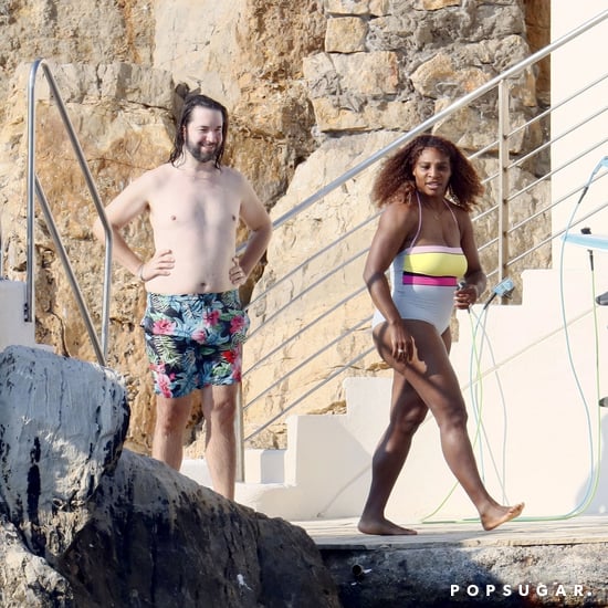 Serena Williams Wears One-Piece Swimsuit on France Vacation