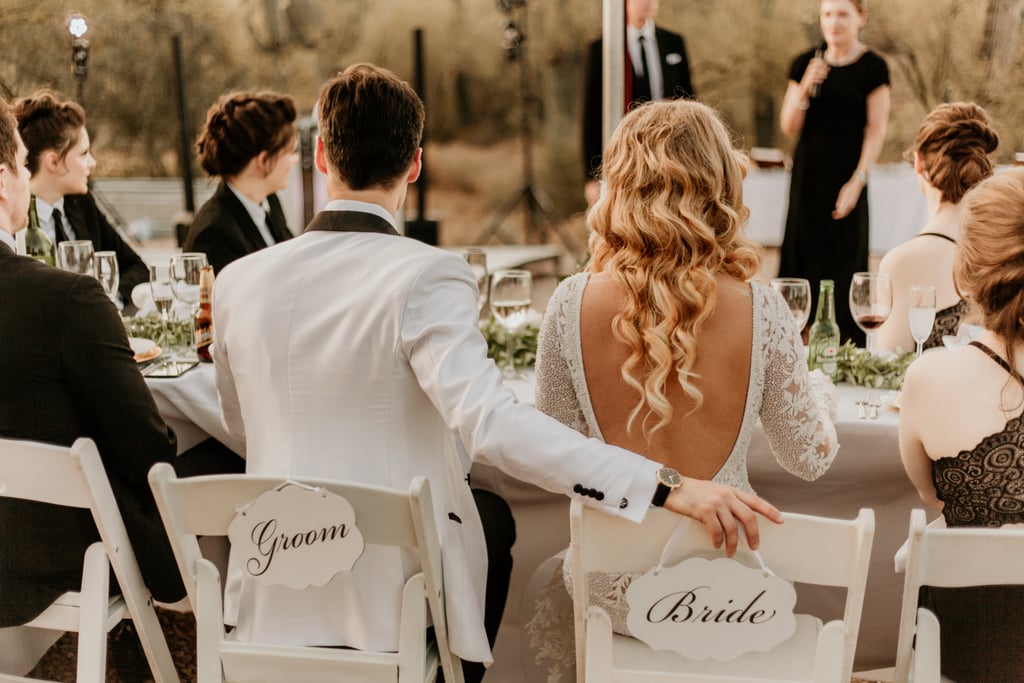 This Desert Wedding Had a Mixed-Gender Bridal Party