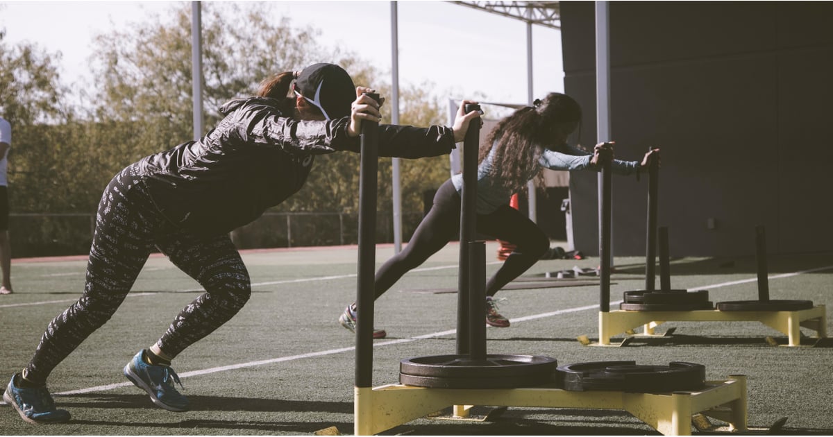 FullBody Sled Workout POPSUGAR Fitness