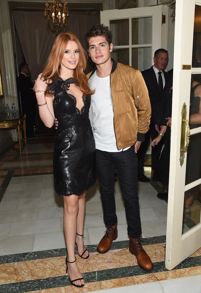 Bella Thorne and Gregg Sulkin PDA at NYFW