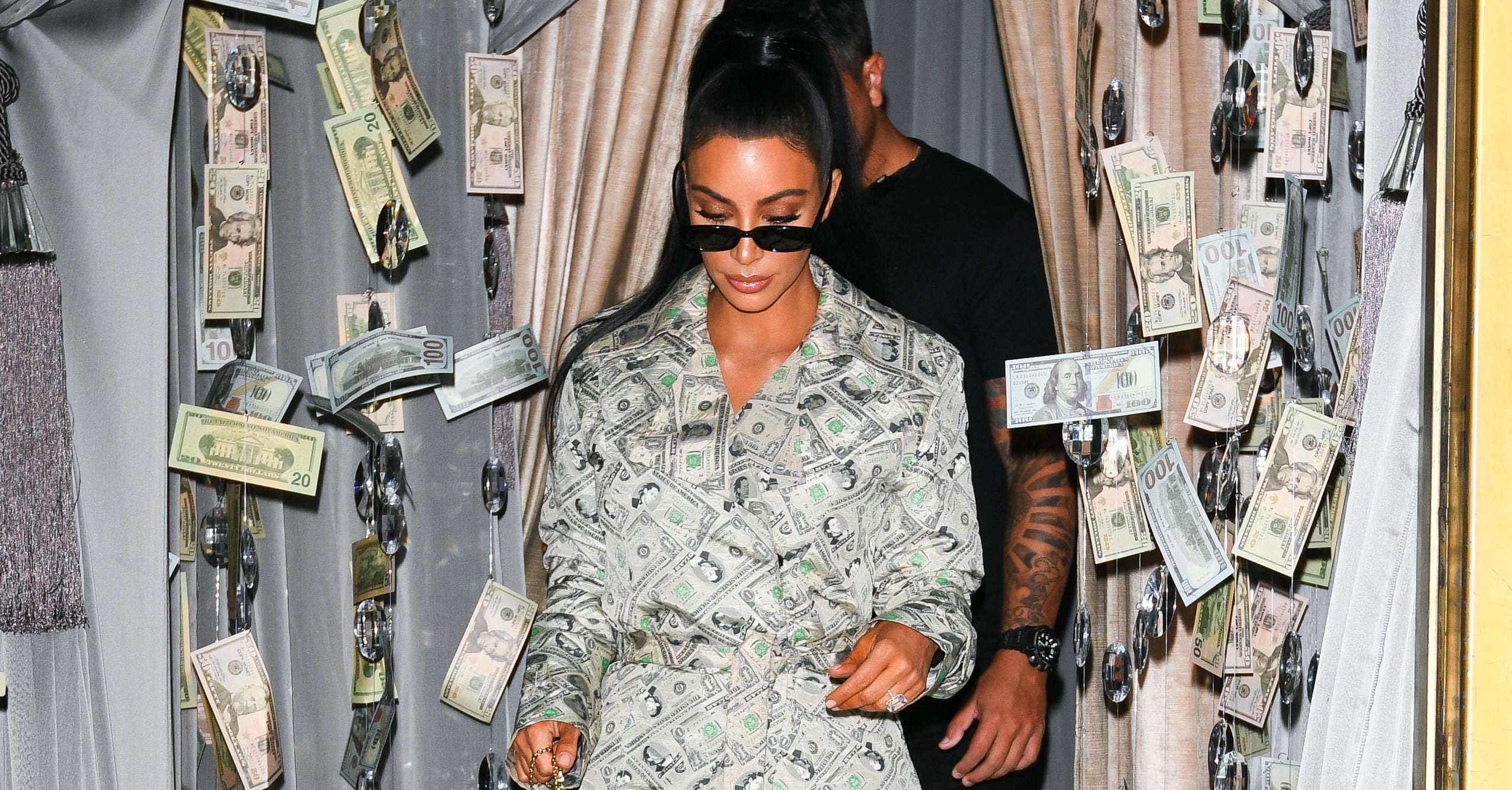 Kim Kardashian Money Outfit by Jeremy Scott 2018 | PS Fashion