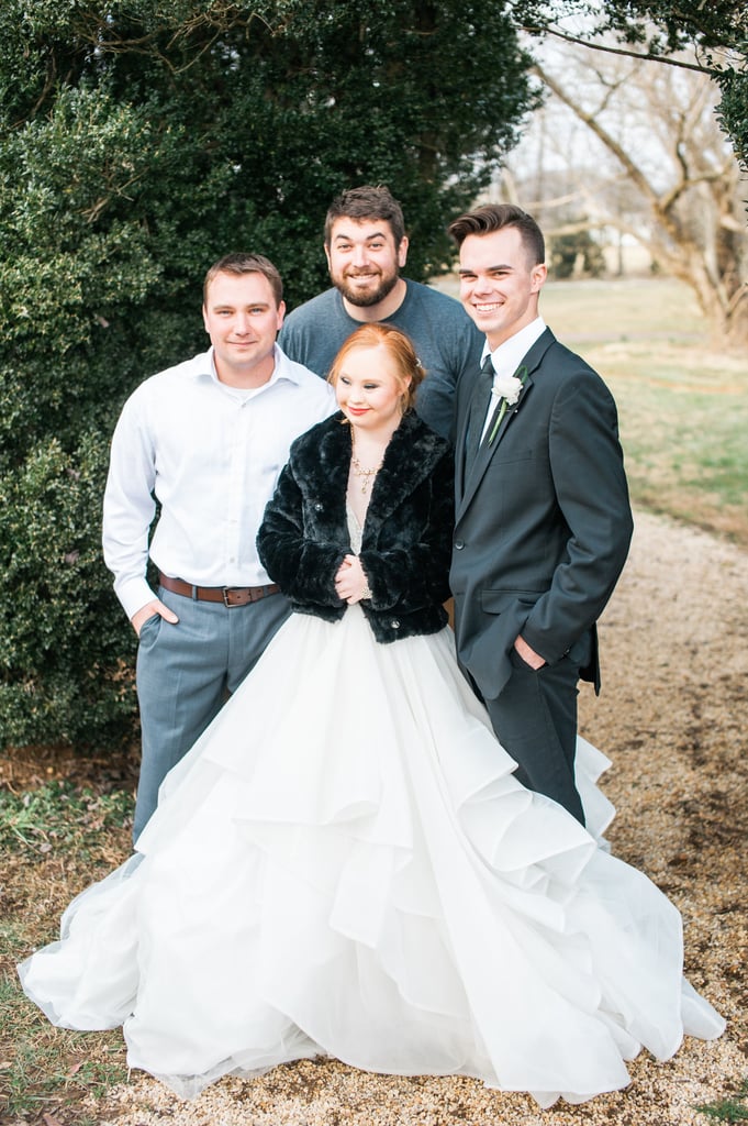 Madeline Stuart's Wedding Dress Photo Shoot