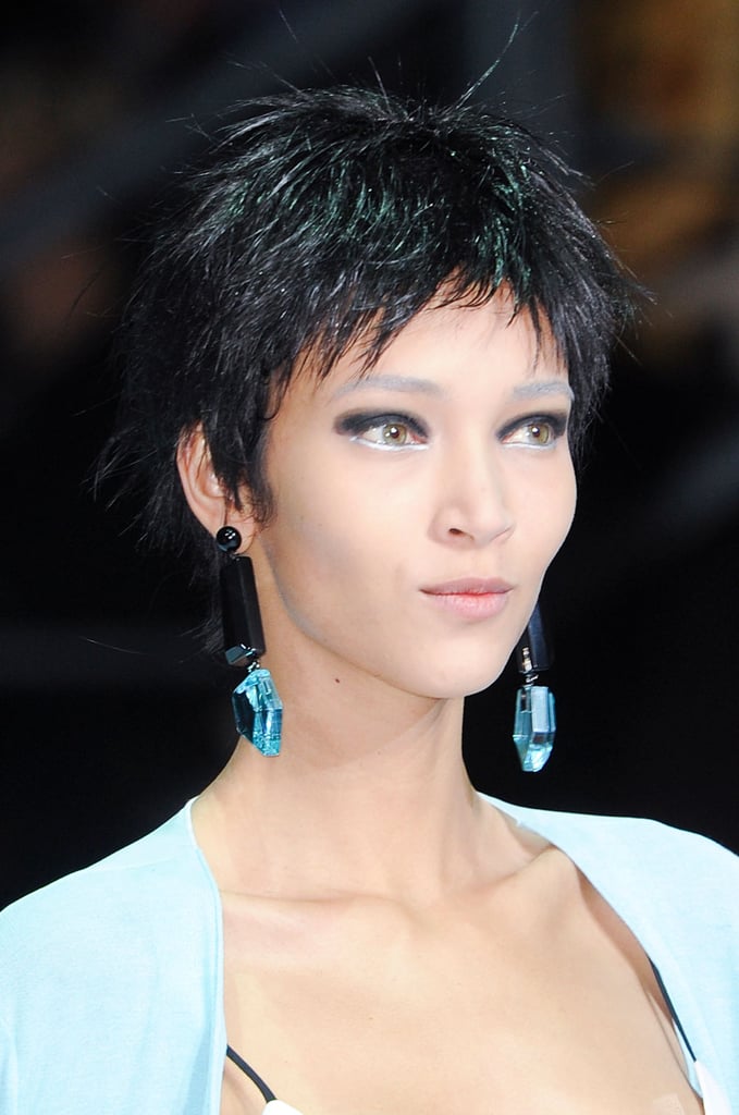 The Best Armani Fashion Show Hair and Makeup POPSUGAR Beauty