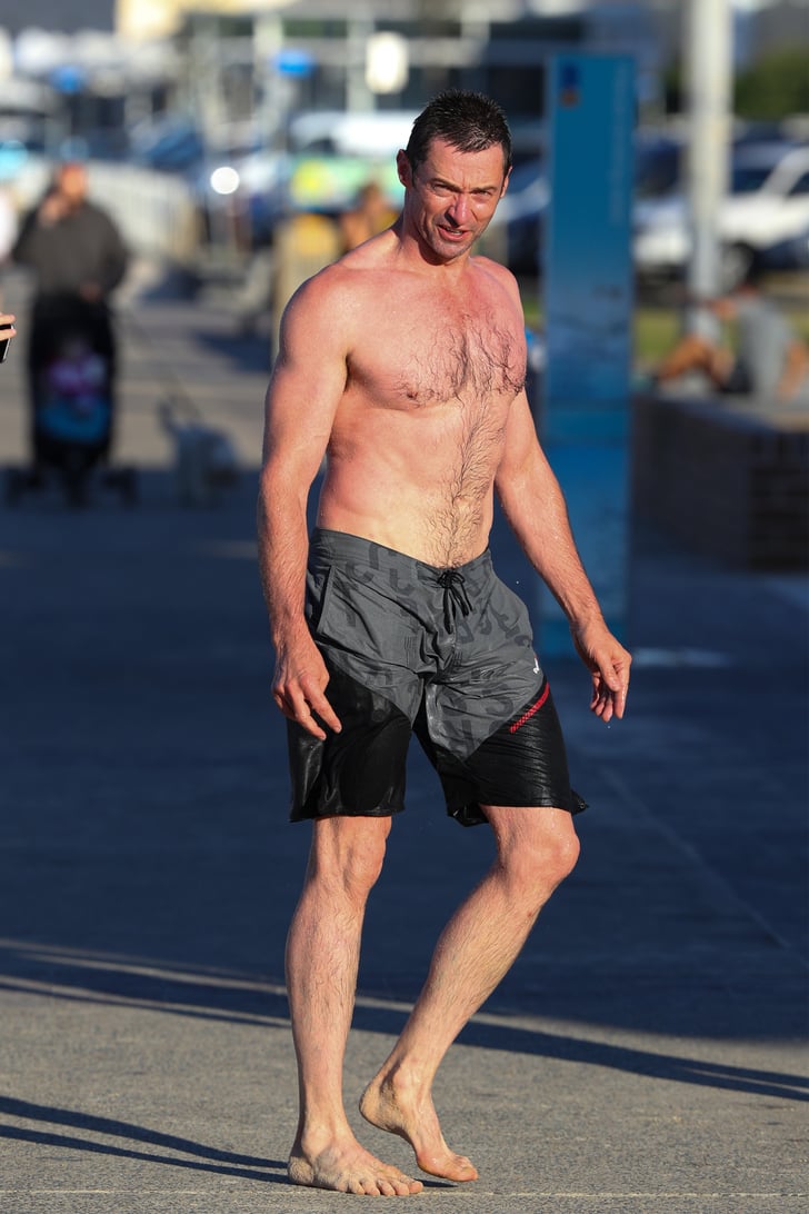 Hugh Jackman Shirtless In Australia Pictures August 2016