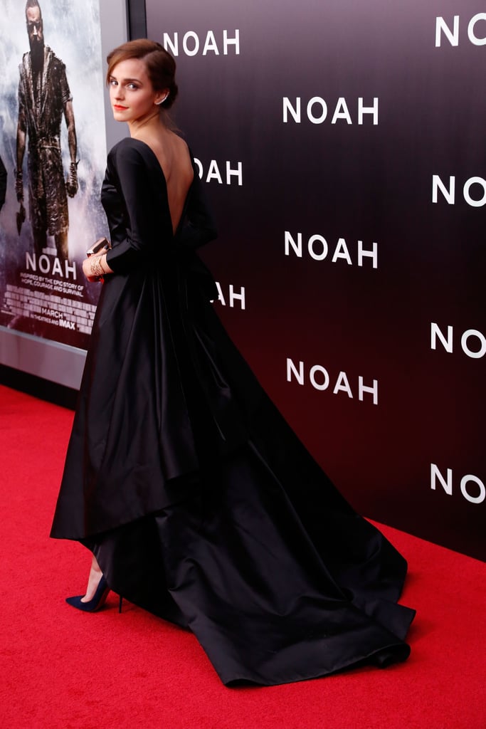 Emma Watson premiered Noah in NYC on Wednesday.