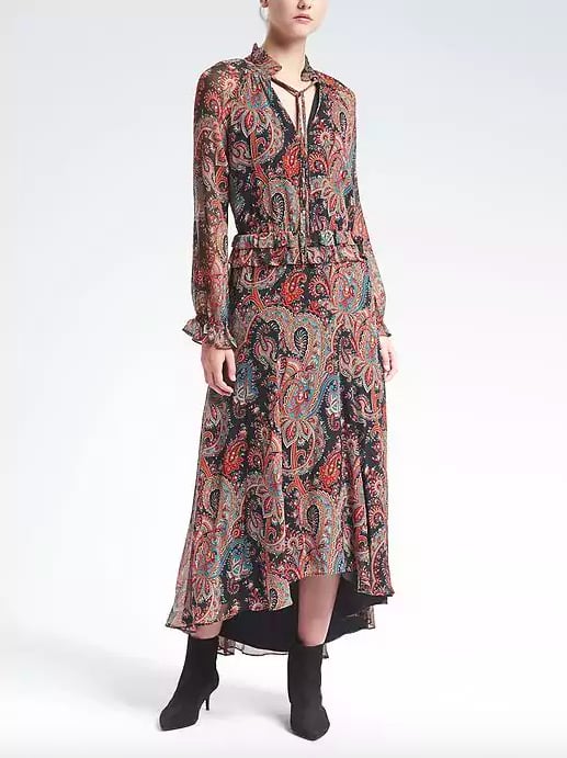 Banana Republic x Olivia Palermo Paisley Dress