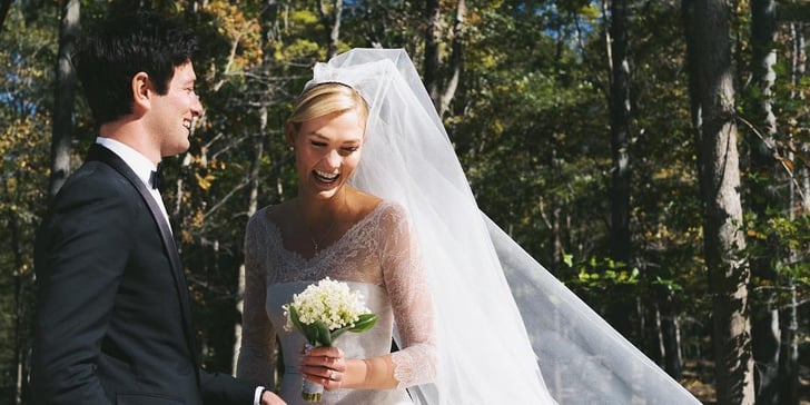 karlie kloss dior wedding dress