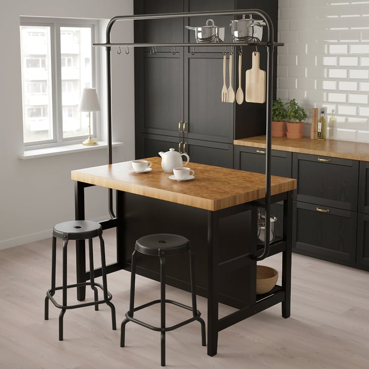 Vadholma Kitchen Island With Rack | The Best Ikea Kitchen ...