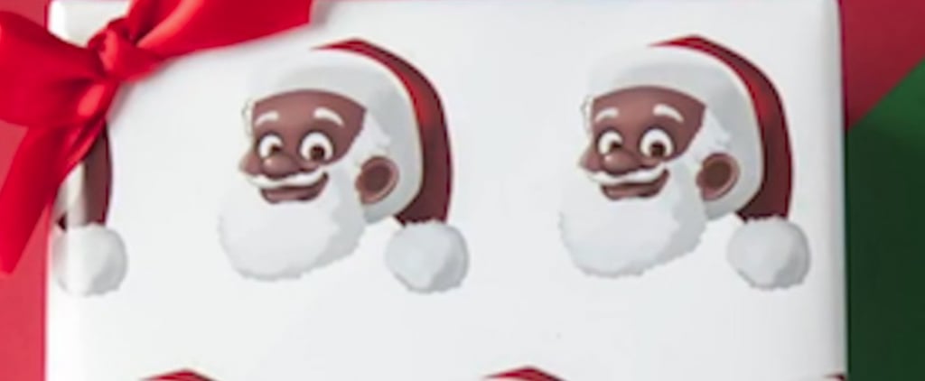 Black Santa Wrapping Paper | Video