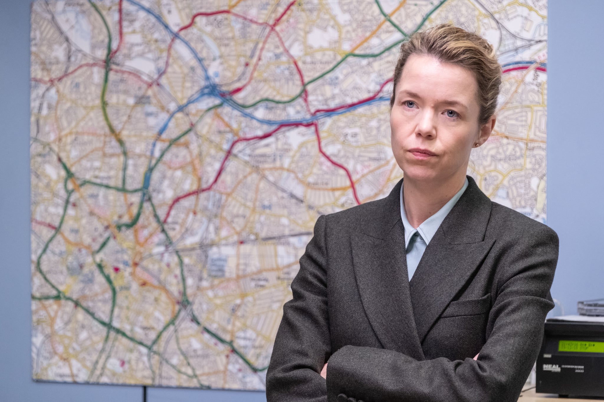 WARNING: Embargoed for publication until 00:00:01 on 30/04/2019 - Programme Name: Line of Duty - Series 5 - TX: n/a - Episode: Line of Duty S5 - Episode 6 (No. 6) - Picture Shows: ***EMBARGOED TILL 00:01 30TH APRIL 2019*** Carmichael (ANNA MAXWELL MARTIN) - (C) World Productions Ltd - Photographer: Aidan Monaghan