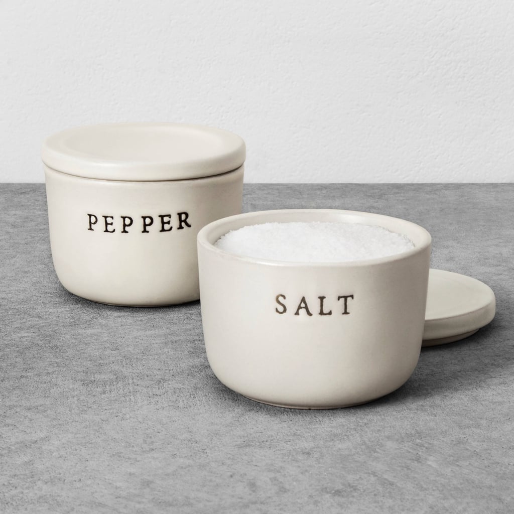 Hearth & Hand With Magnolia Stoneware Salt and Pepper Cellar ($6 each)