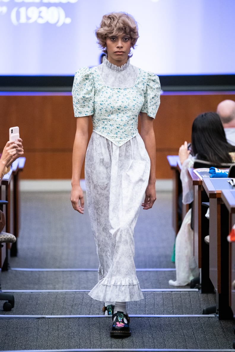 Puffy Sleeves on the Batsheva Runway at New York Fashion Week