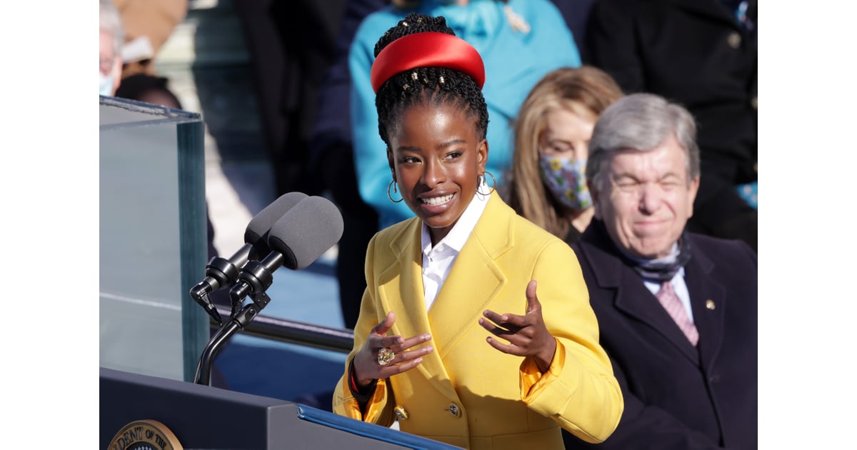 Amanda Gorman's Yellow Coat Best Coats From Inauguration Day 2021