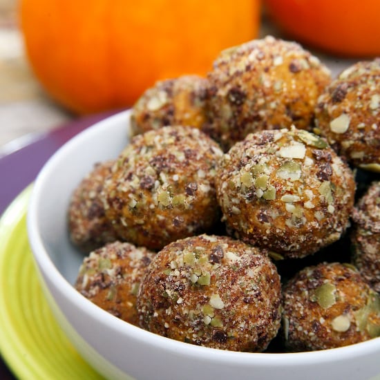 Chocolate Chip Pumpkin Protein Balls