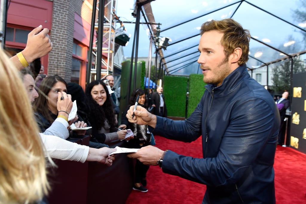 Chris Pratt at the MTV Movie Awards 2016
