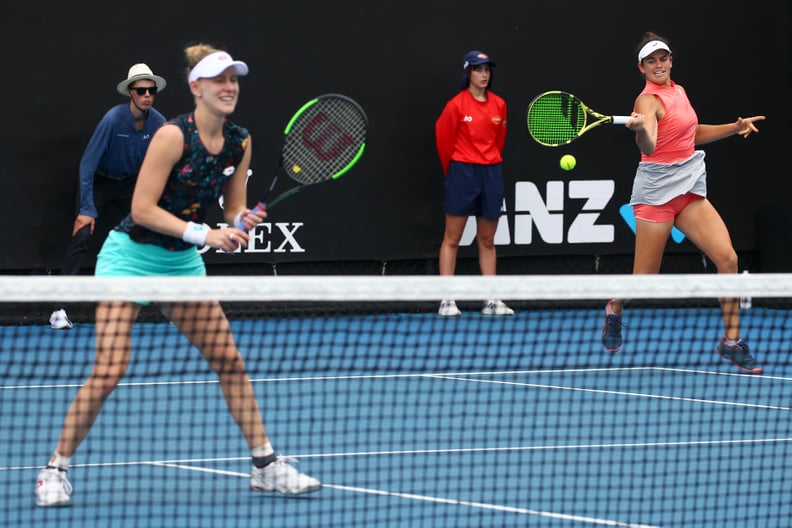 Jennifer Brady Reached the Semifinals in Doubles at the 2019 Australian Open