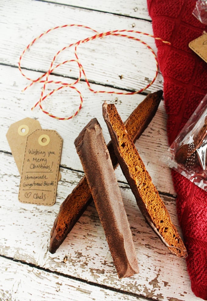 Gingerbread Biscotti