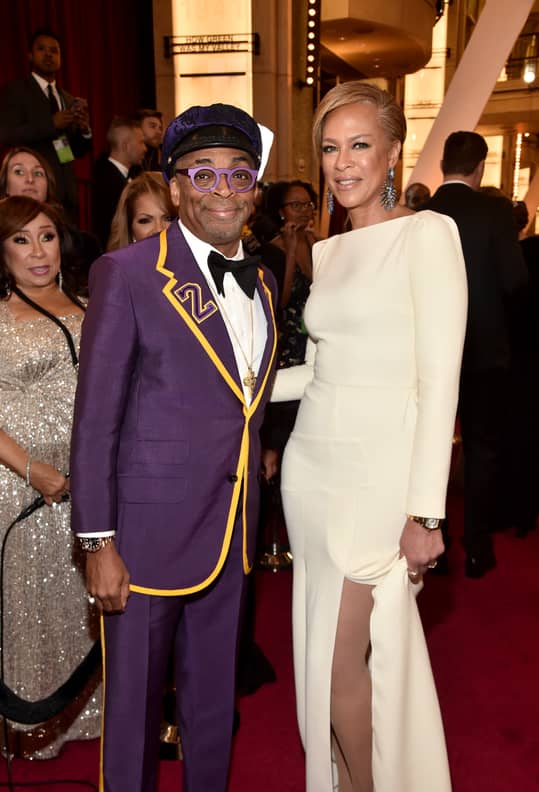 Spike Lee's Suit Honoured Kobe Bryant at the Oscars